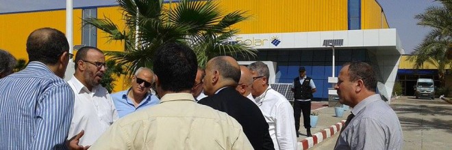 Monsieur Houcine Rezzou ,président directeur général de NAFTAL en visite à l’ENIE