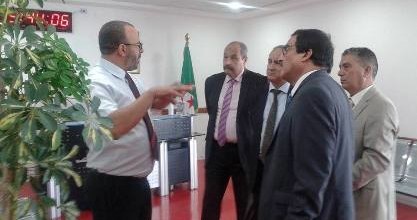 Le président directeur général d’Algérie Telecom en visite à l’ENIE