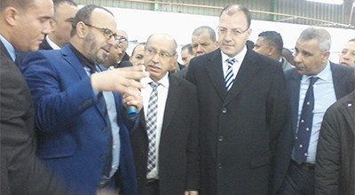 Monsieur Mohamed Mebarki ministre de la formation et de l’enseignement professionnel en visite à l’ENIE